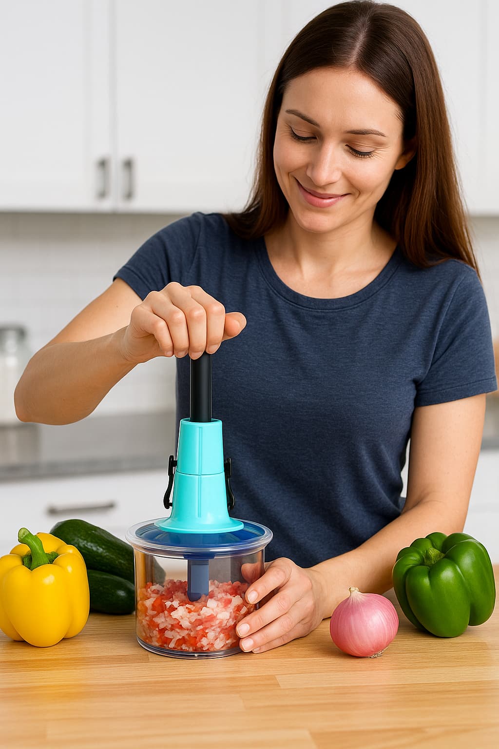 Manual Fruit and Vegetable Chopper