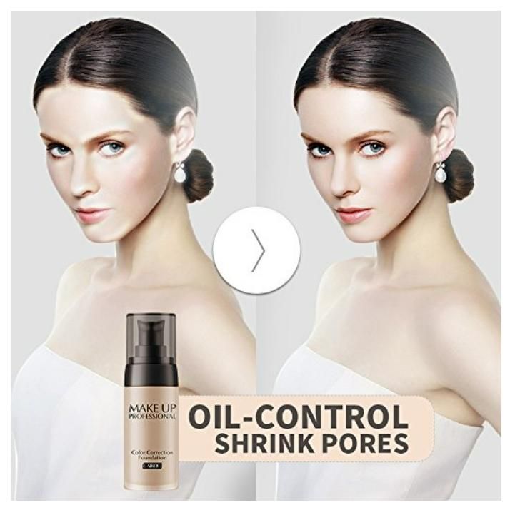 Make Up Professional Color Correction Foundation 100 gm Pack of 2